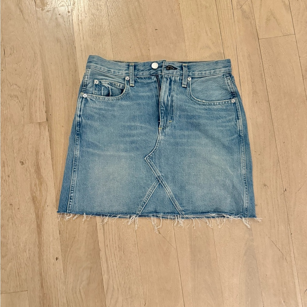 AMO denim mini